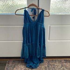 R. Vivimos Open Back Dress
